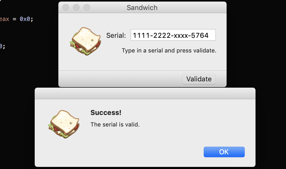 Sandwich Success